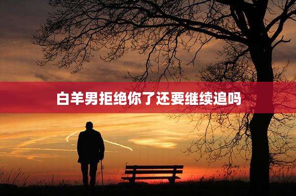 白羊男拒绝你了还要继续追吗