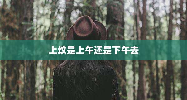 上坟是上午还是下午去