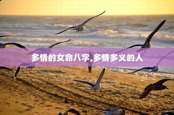 多情的女命八字,多情多义的人