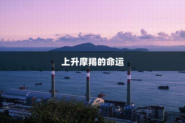 上升摩羯的命运