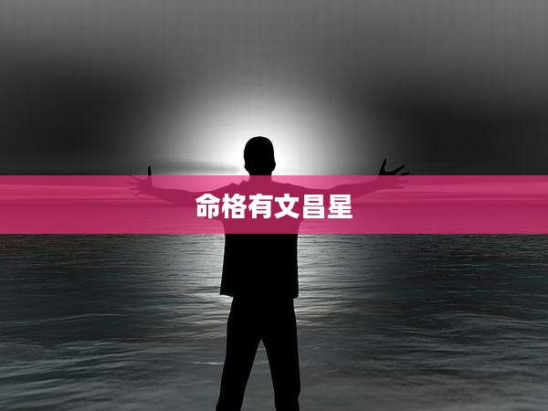 命格有文昌星