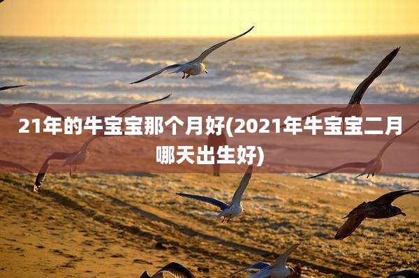 21年的牛宝宝那个月好(2021年牛宝宝二月哪天出生好)