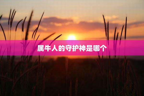 属牛人的守护神是哪个