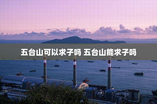 五台山可以求子吗 五台山能求子吗
