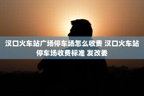 汉口火车站广场停车场怎么收费 汉口火车站停车场收费标准 发改委