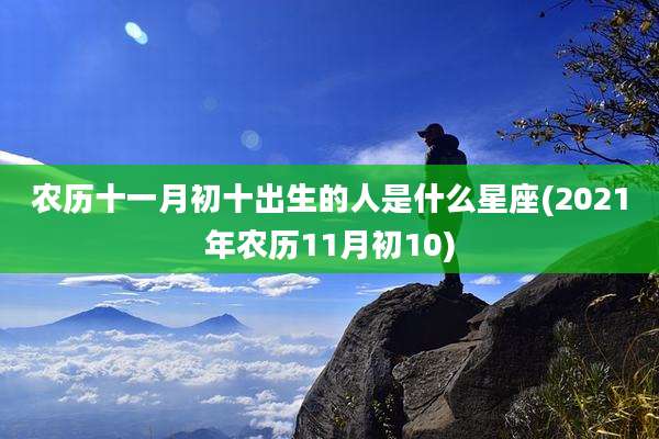 农历十一月初十出生的人是什么星座(2021年农历11月初10)