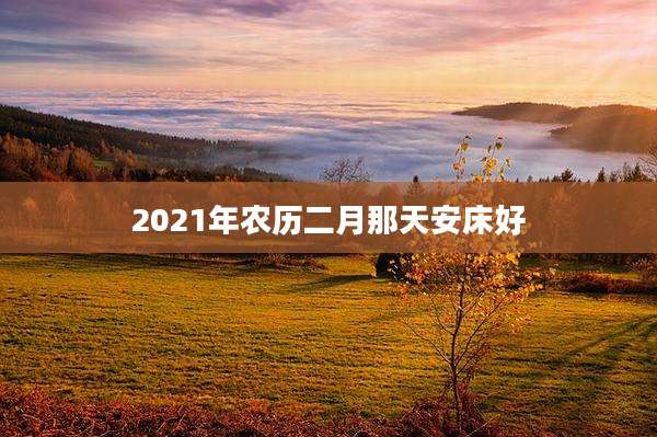 2021年农历二月那天安床好
