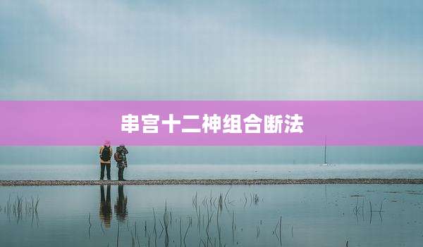 串宫十二神组合断法