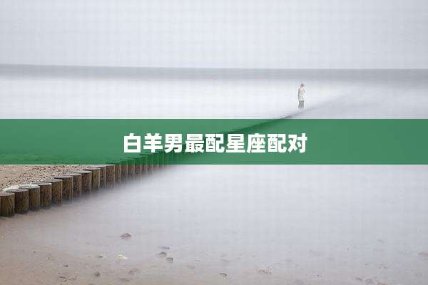 白羊男最配星座配对