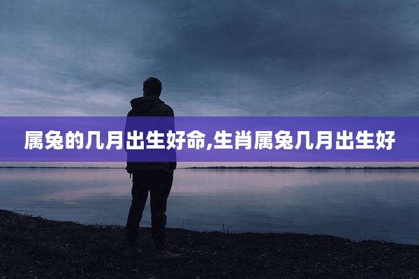 属兔的几月出生好命,生肖属兔几月出生好