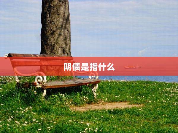 阴债是指什么