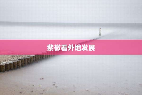 紫微看外地发展