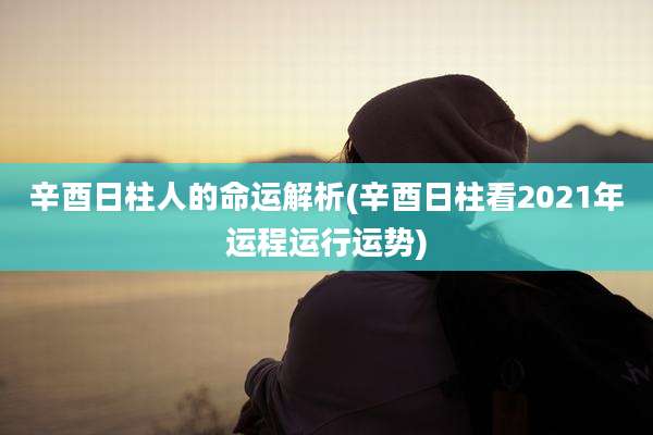 辛酉日柱人的命运解析(辛酉日柱看2021年运程运行运势)