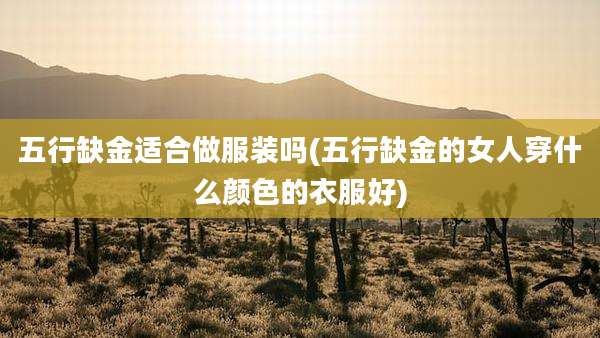 五行缺金适合做服装吗(五行缺金的女人穿什么颜色的衣服好)