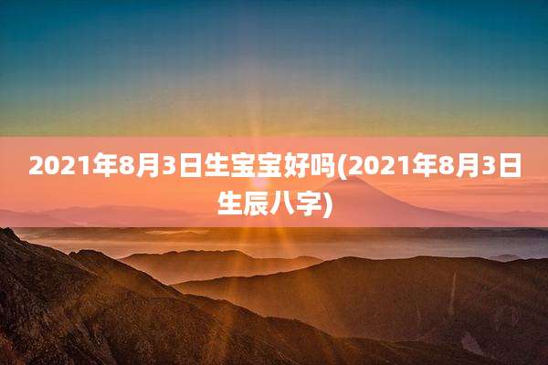 2021年8月3日生宝宝好吗(2021年8月3日生辰八字)