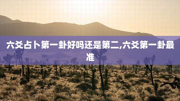 六爻占卜第一卦好吗还是第二,六爻第一卦最准