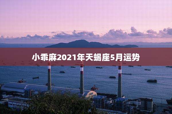 小乖麻2021年天蝎座5月运势