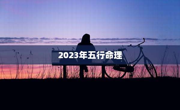 2023年五行命理