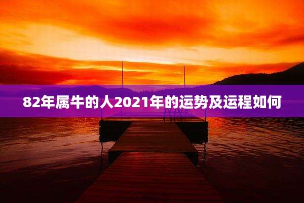 82年属牛的人2021年的运势及运程如何