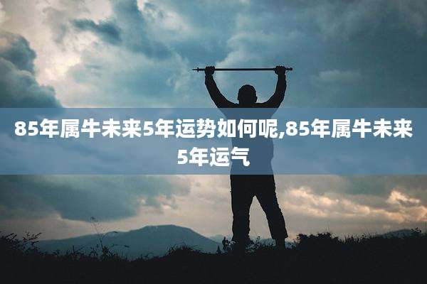 85年属牛未来5年运势如何呢,85年属牛未来5年运气