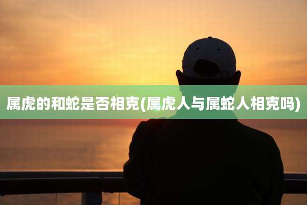 属虎的和蛇是否相克(属虎人与属蛇人相克吗)