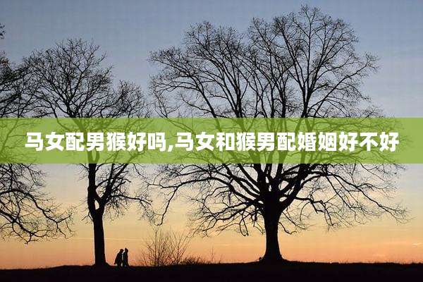 马女配男猴好吗,马女和猴男配婚姻好不好