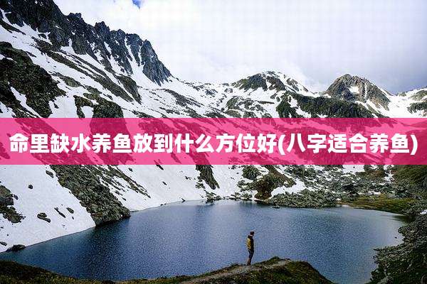 命里缺水养鱼放到什么方位好(八字适合养鱼)