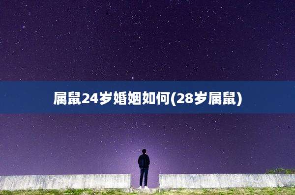 属鼠24岁婚姻如何(28岁属鼠)