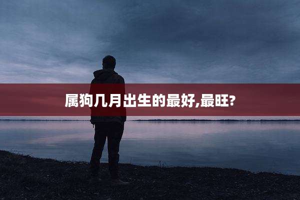属狗几月出生的最好,最旺?