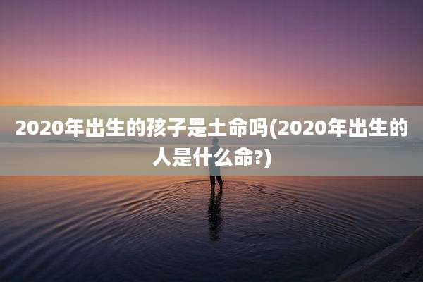 2020年出生的孩子是土命吗(2020年出生的人是什么命?)