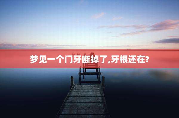 梦见一个门牙断掉了,牙根还在?