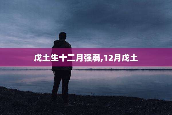 戊土生十二月强弱,12月戊土