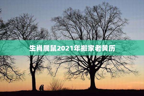 生肖属鼠2021年搬家老黄历
