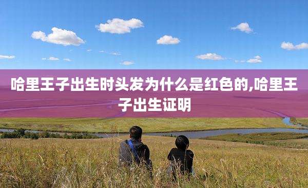 哈里王子出生时头发为什么是红色的,哈里王子出生证明