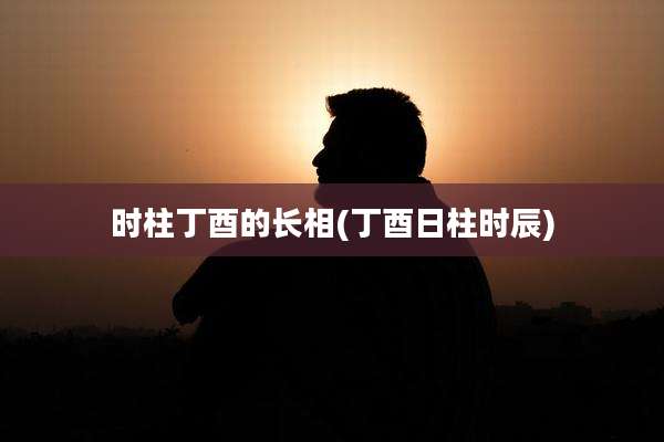 时柱丁酉的长相(丁酉日柱时辰)