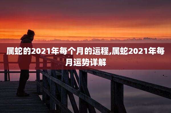 属蛇的2021年每个月的运程,属蛇2021年每月运势详解