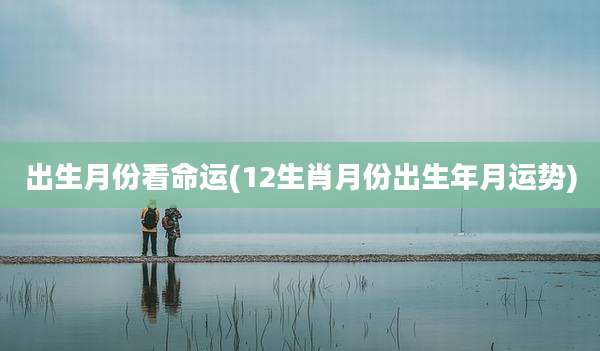 出生月份看命运(12生肖月份出生年月运势)