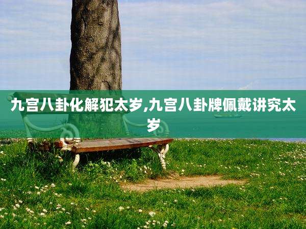 九宫八卦化解犯太岁,九宫八卦牌佩戴讲究太岁