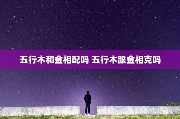 五行木和金相配吗 五行木跟金相克吗