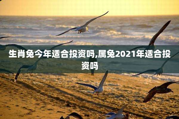 生肖兔今年适合投资吗,属兔2021年适合投资吗