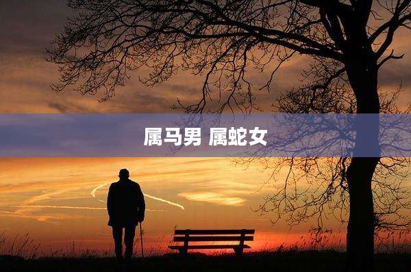 属马男 属蛇女