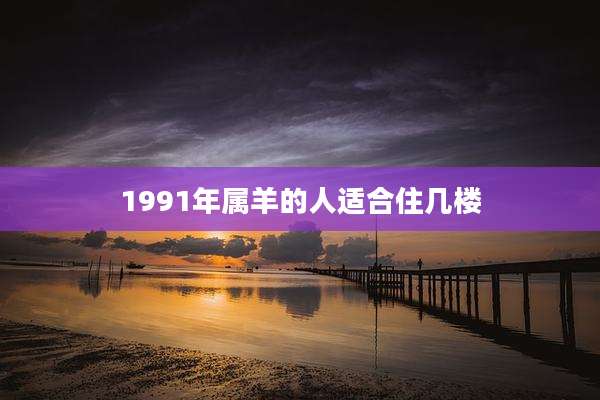 1991年属羊的人适合住几楼