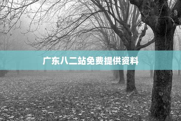 广东八二站免费提供资料