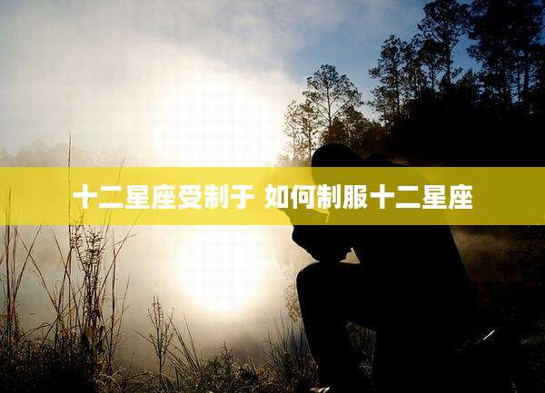 十二星座受制于 如何制服十二星座