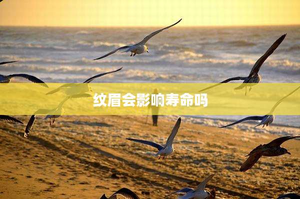 纹眉会影响寿命吗