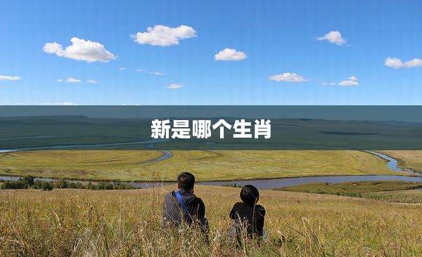 新是哪个生肖