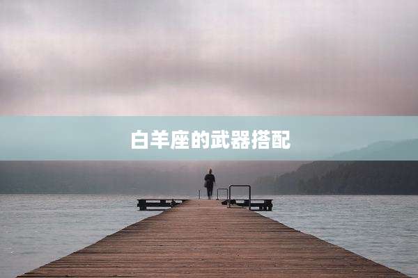 白羊座的武器搭配