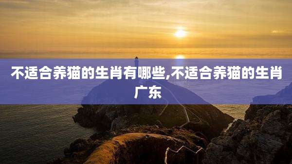 不适合养猫的生肖有哪些,不适合养猫的生肖 广东