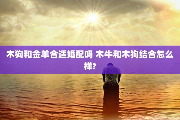 木狗和金羊合适婚配吗 木牛和木狗结合怎么样?