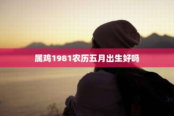 属鸡1981农历五月出生好吗